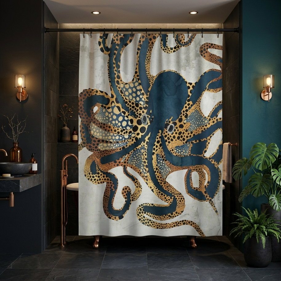 Underwater Dream VI - Shower Curtain