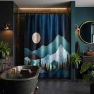 Moon Bay - Shower Curtain