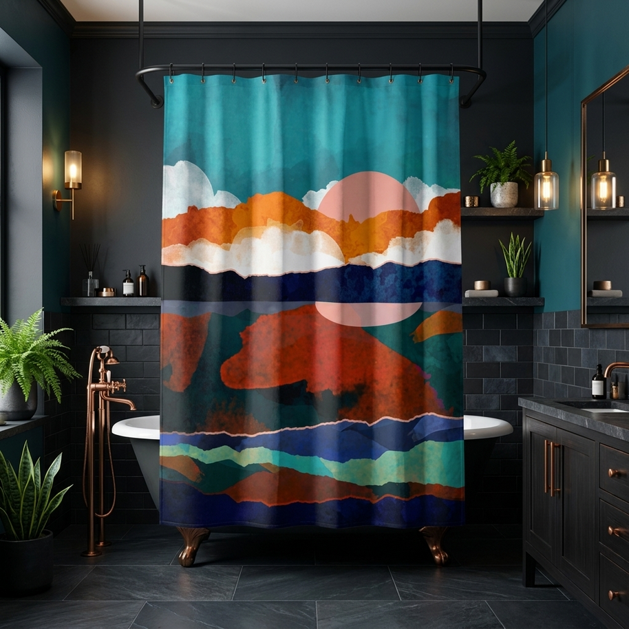 Fallscape - Shower Curtain