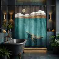 Light Beneath - Shower Curtain