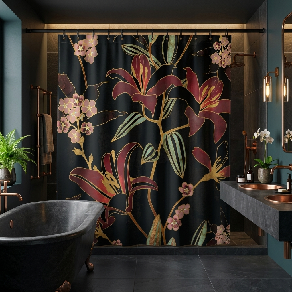 Lily - Shower Curtain