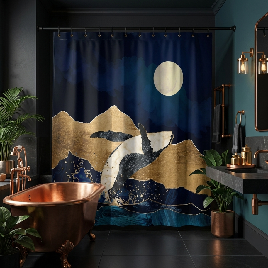Live Free - Shower Curtain