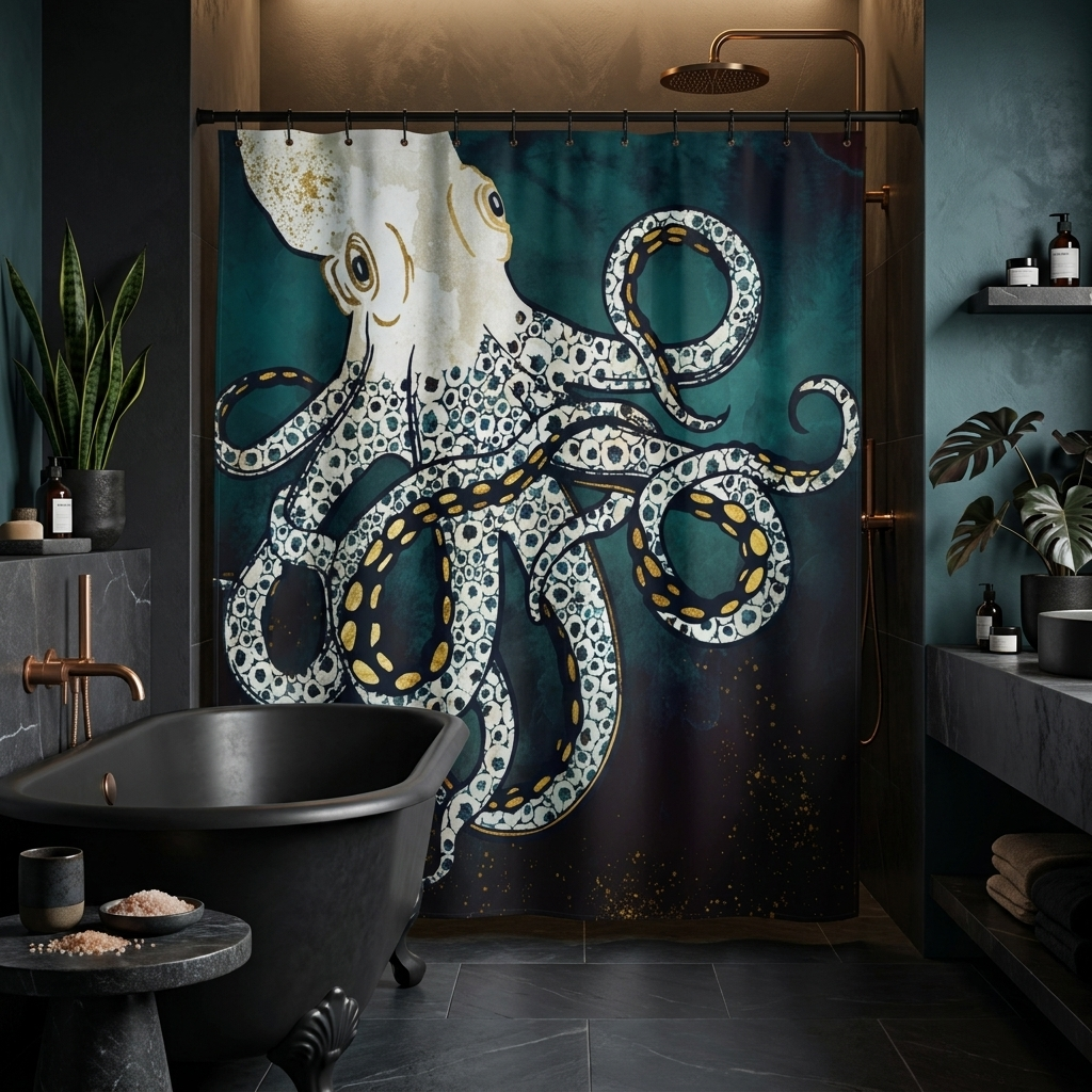 Underwater Dream VII - Shower Curtain