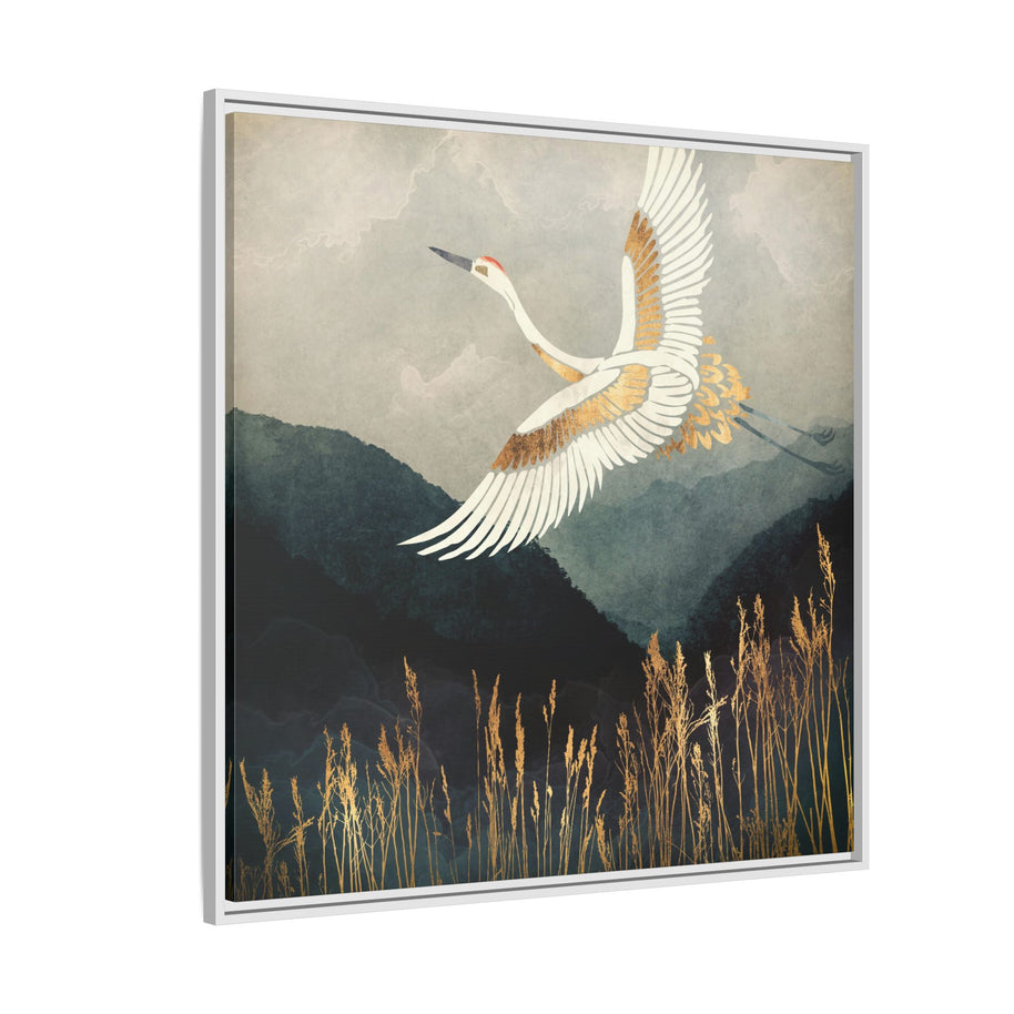 Elegant Flight - Matte Canvas, Framed (Multi-color)