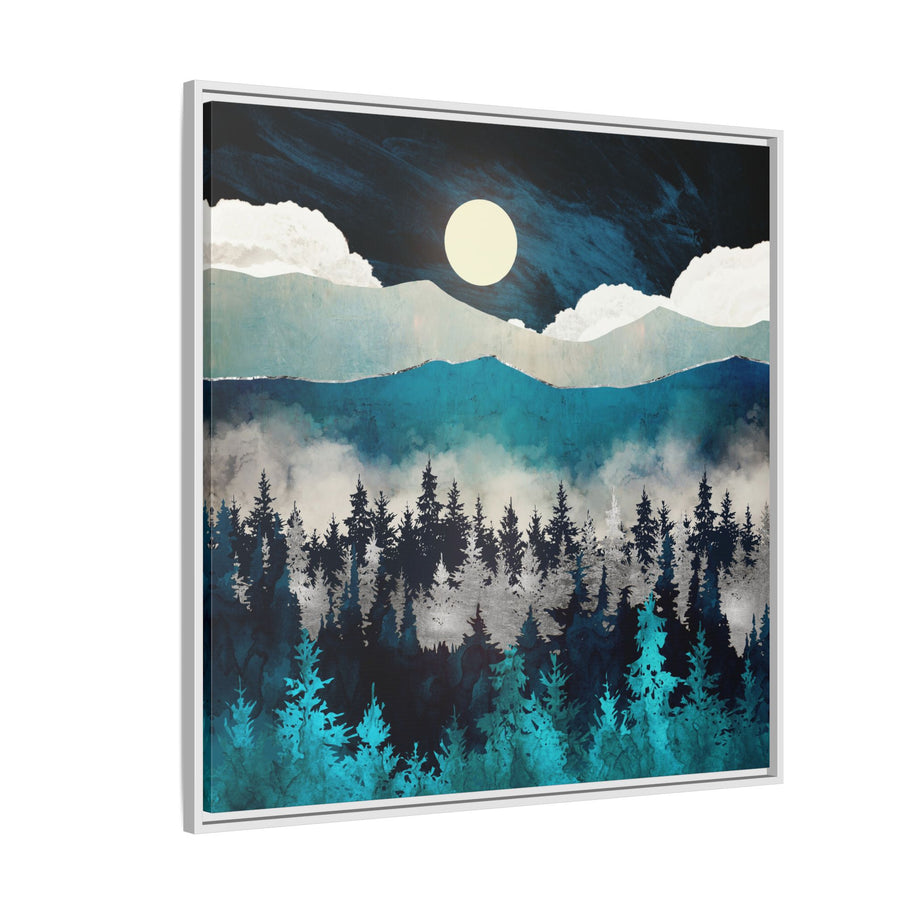 Evening Mist - Matte Canvas, Framed (Multi-color)
